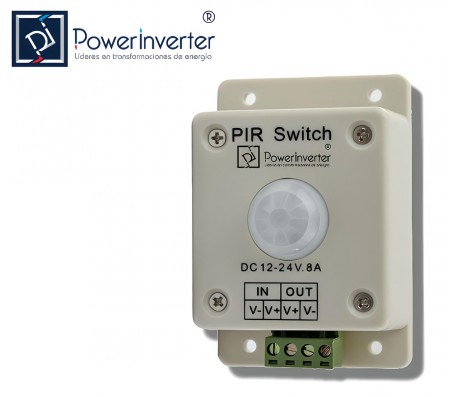 SENSOR DE MOVIMIENTO LED 12V/24VDC 8A